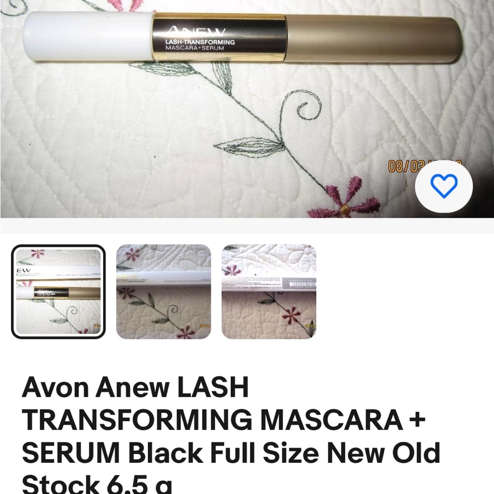 Avon anew lash- transformation mascara + serum Mascara  black)
